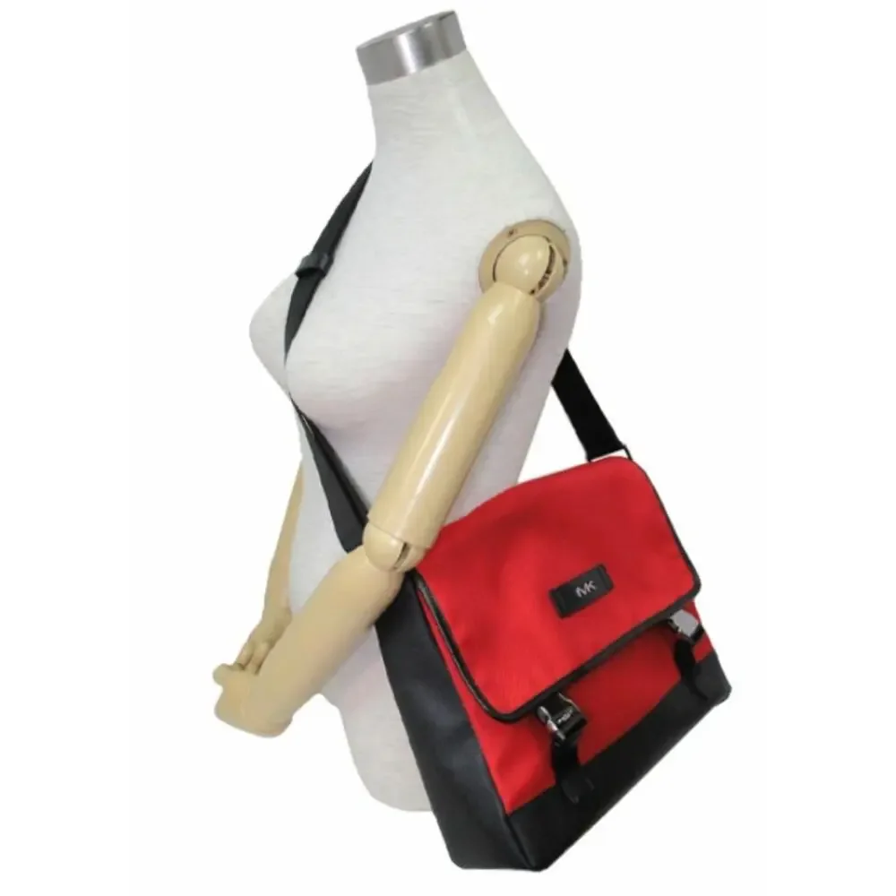 MICHAEL KORS Messenger Bag in Red & Black - Mint Condition - Retail: $280